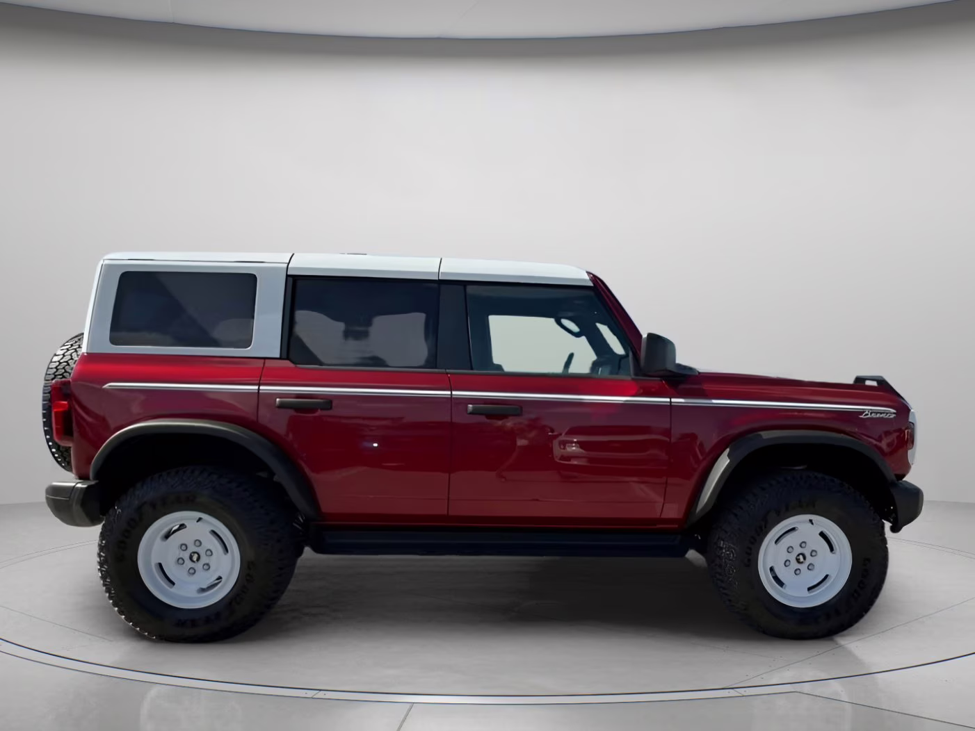 2026 Ruby Red Metallic Tinted Clearcoat Ford Bronco Heritage Edition 4X4 Convertible