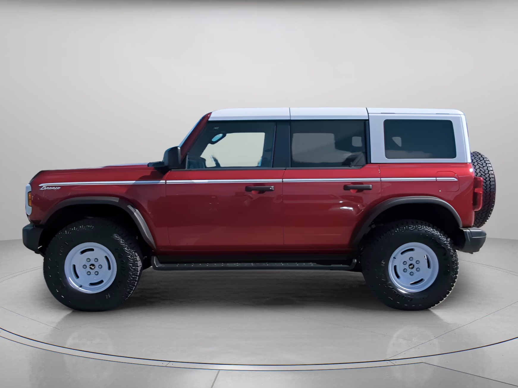 2026 Ruby Red Metallic Tinted Clearcoat Ford Bronco Heritage Edition 4X4 Convertible
