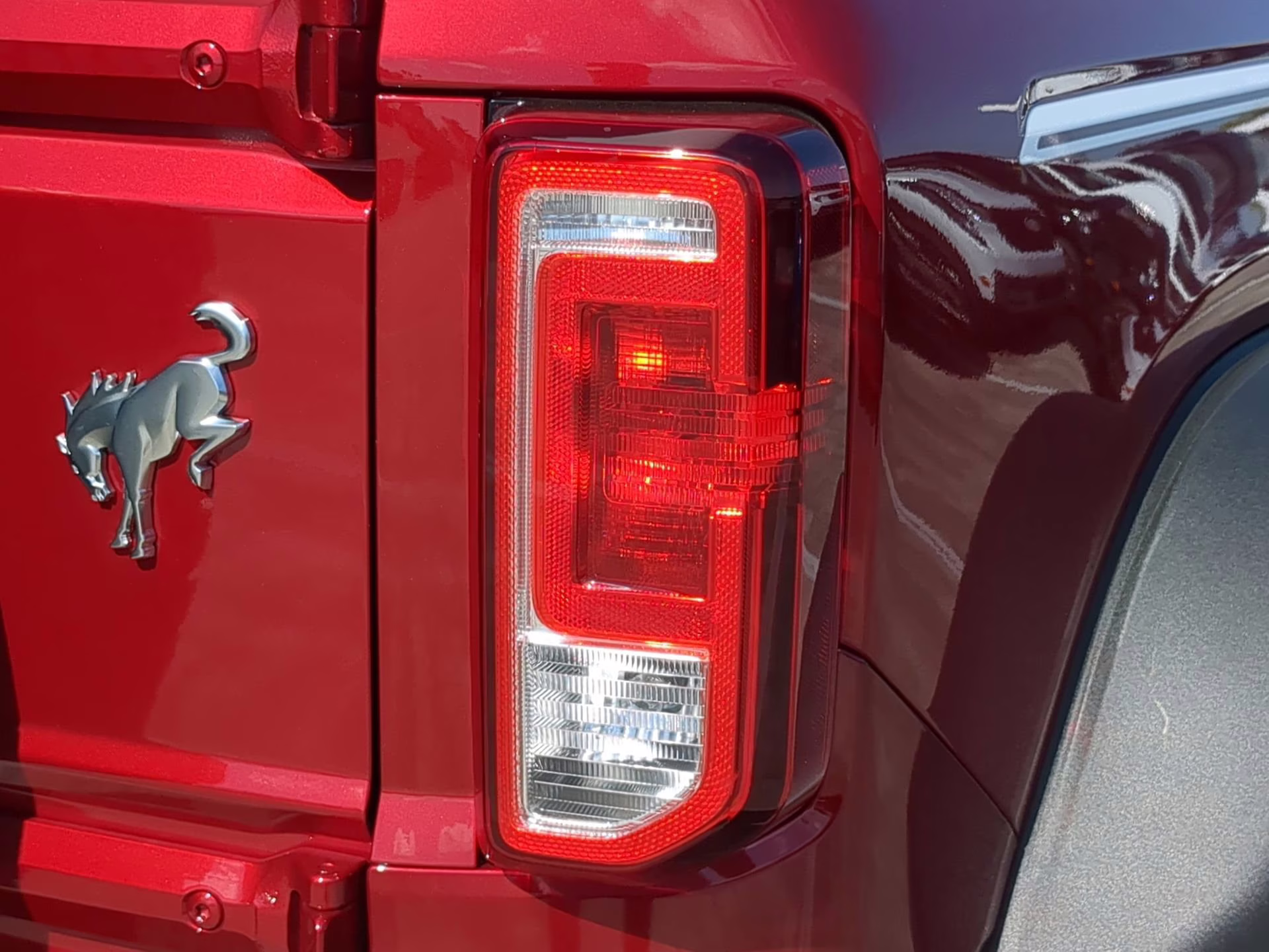 2026 Ruby Red Metallic Tinted Clearcoat Ford Bronco Heritage Edition 4X4 Convertible