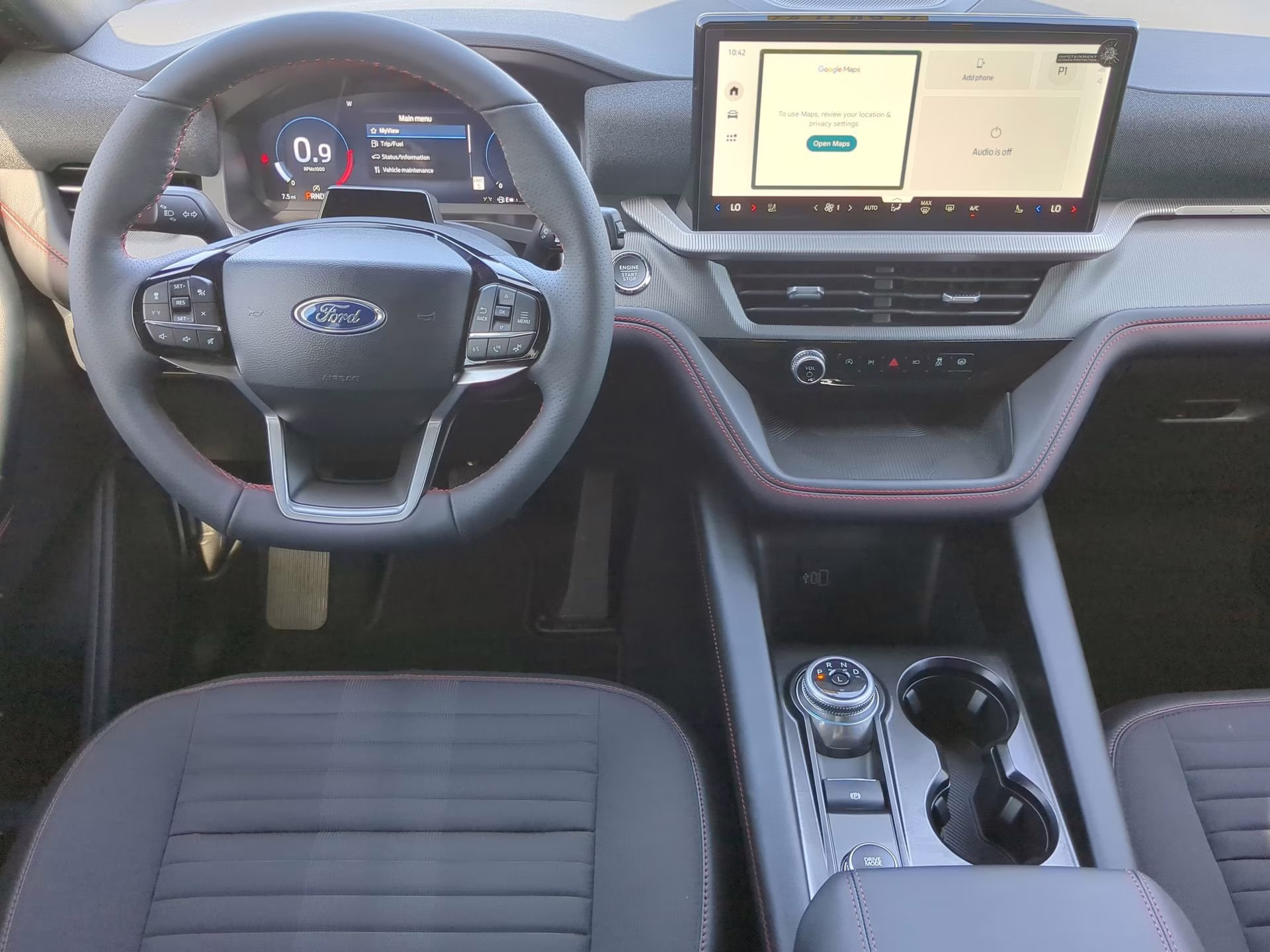 2026 Vapor Blue Metallic Ford Explorer ST-Line RWD SUV