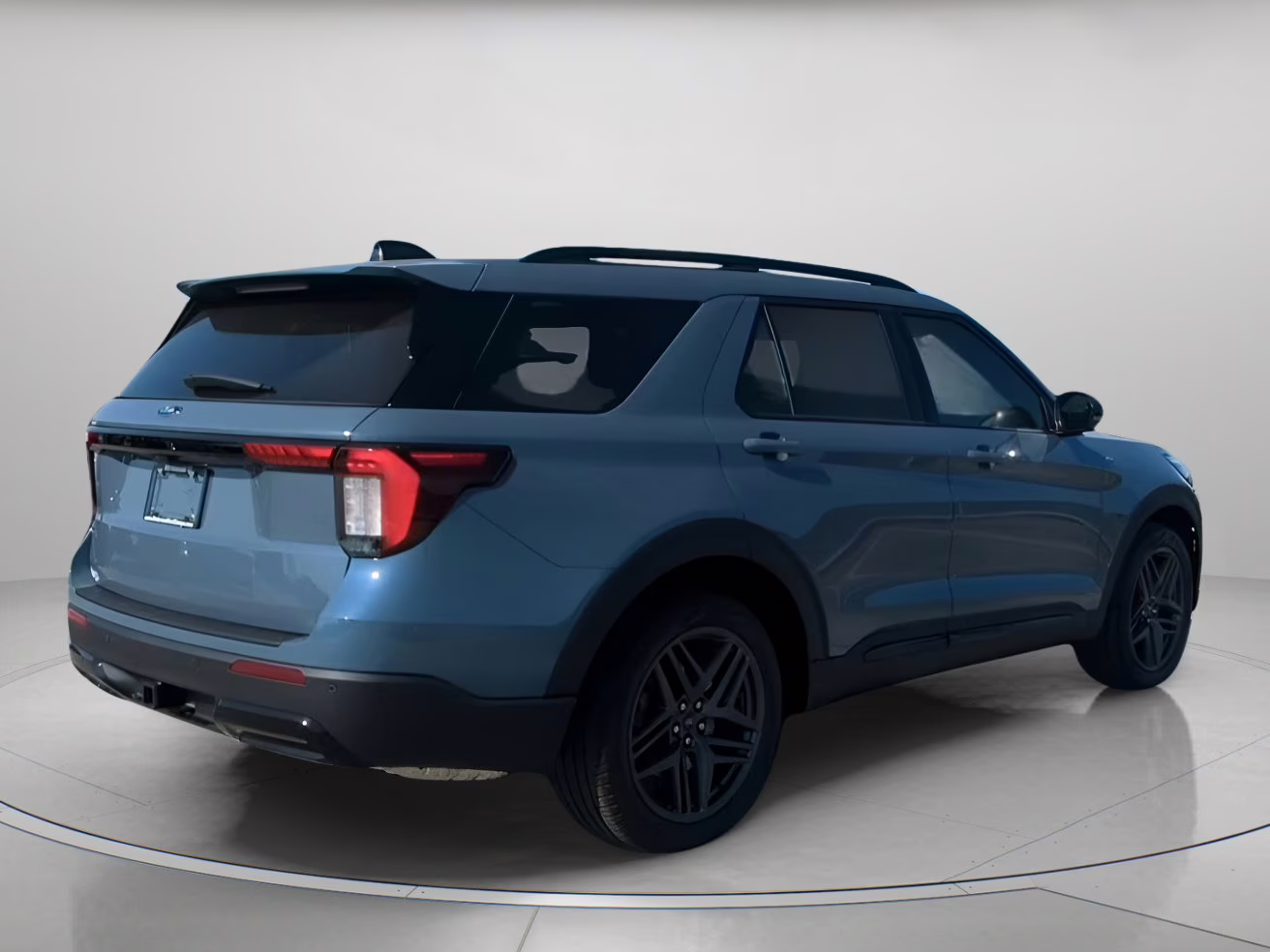 2026 Vapor Blue Metallic Ford Explorer ST-Line RWD SUV