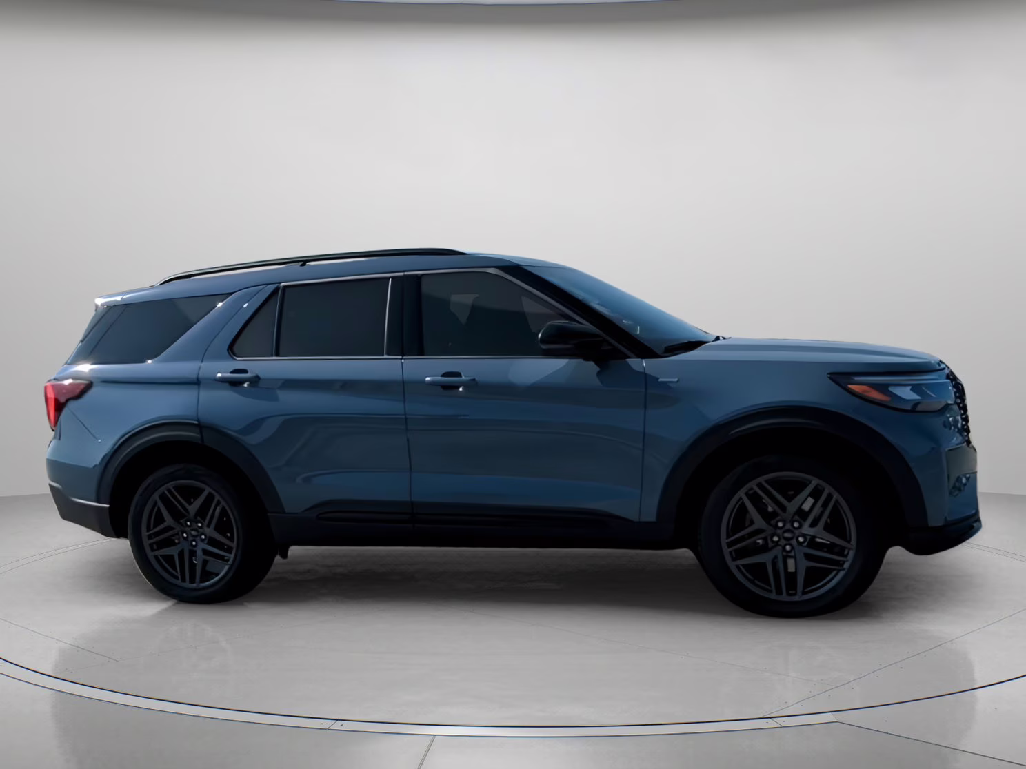 2026 Vapor Blue Metallic Ford Explorer ST-Line RWD SUV