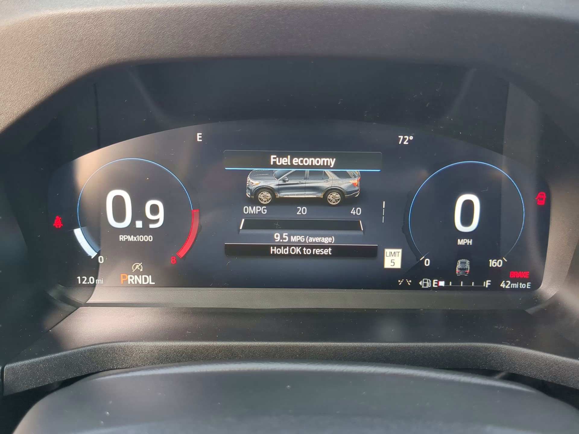 2026 Vapor Blue Metallic Ford Explorer ST-Line RWD SUV