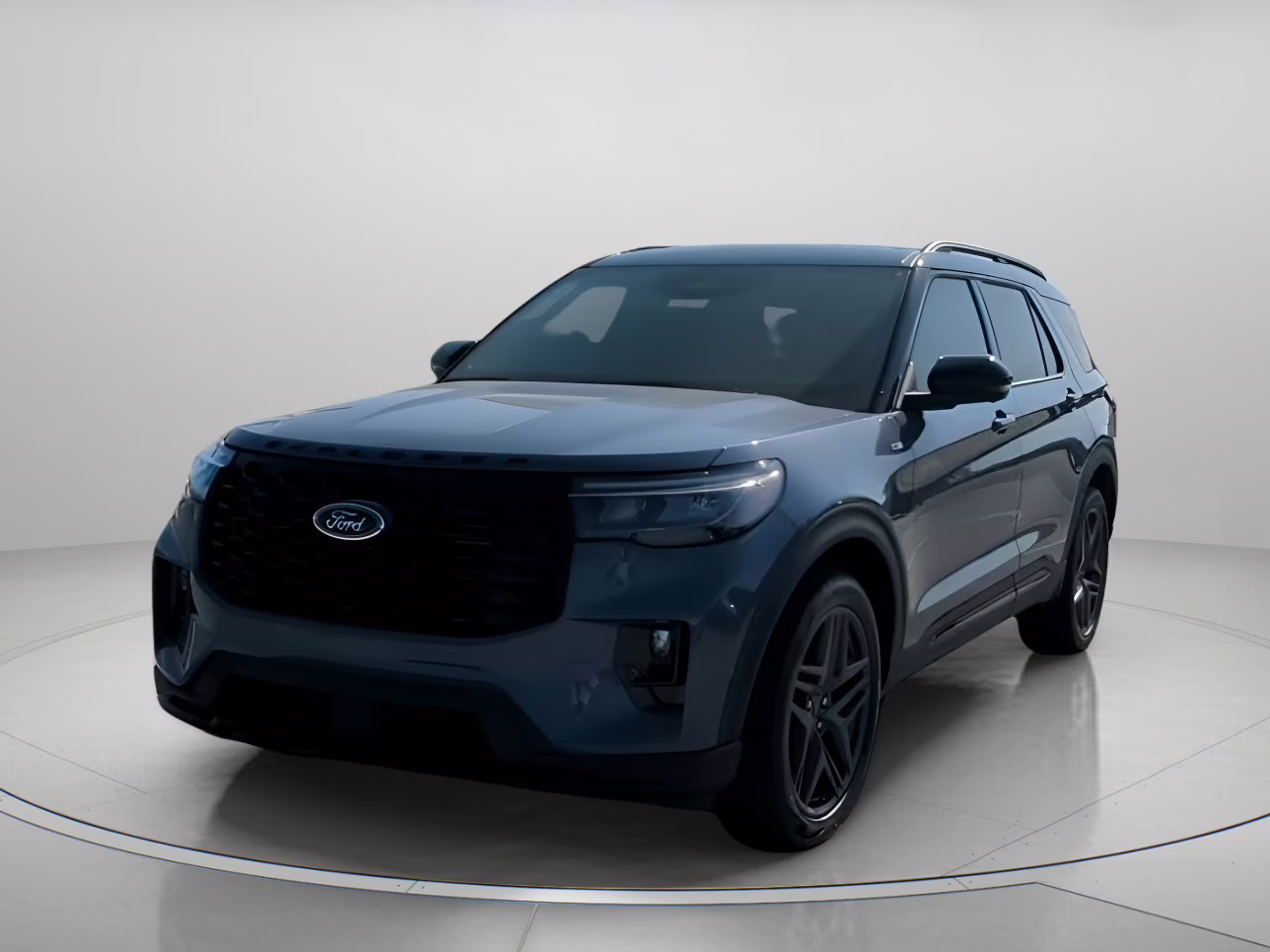 2026 Vapor Blue Metallic Ford Explorer ST-Line RWD SUV