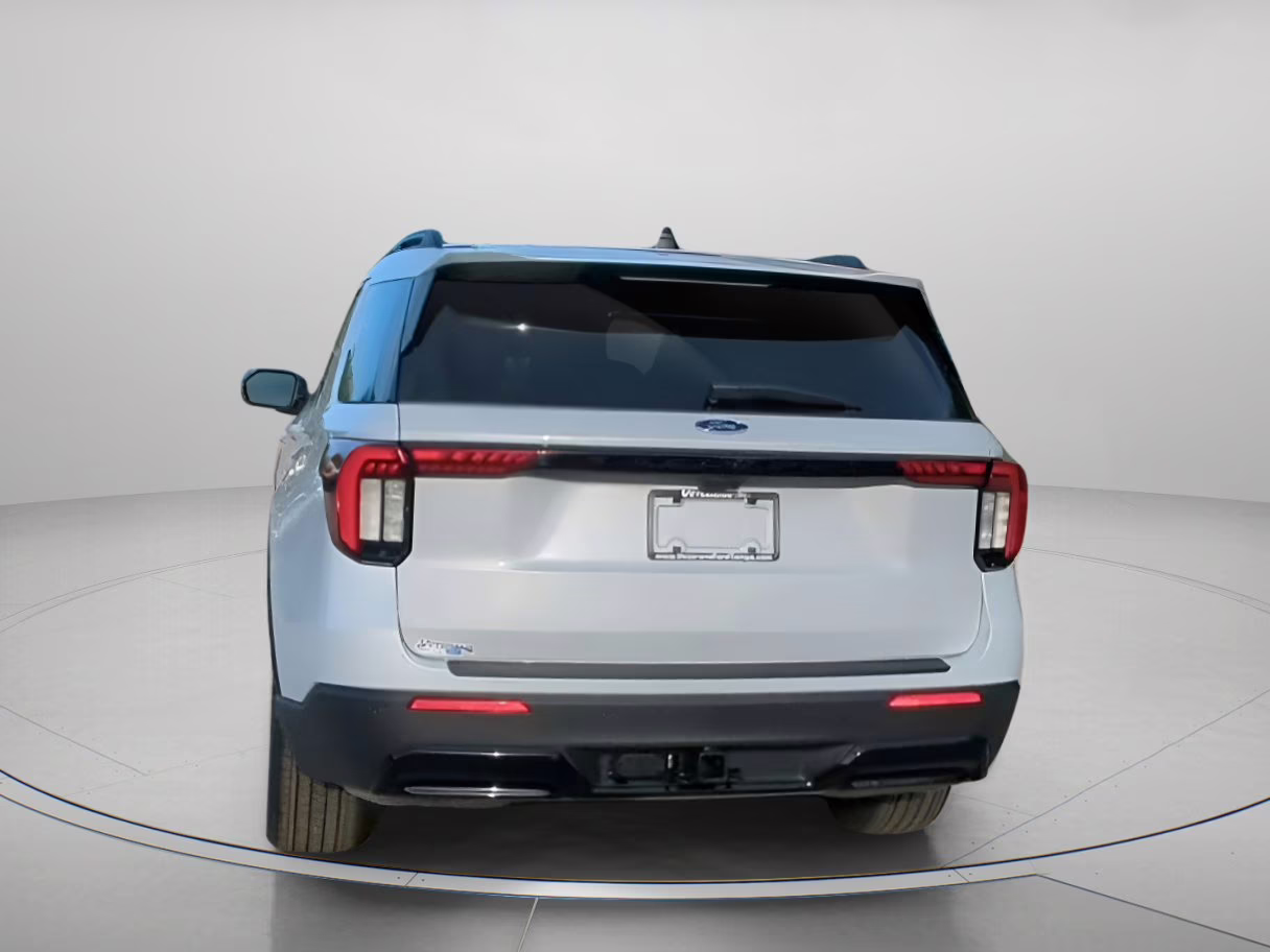 2026 Space White Metallic Ford Explorer ST-Line RWD SUV