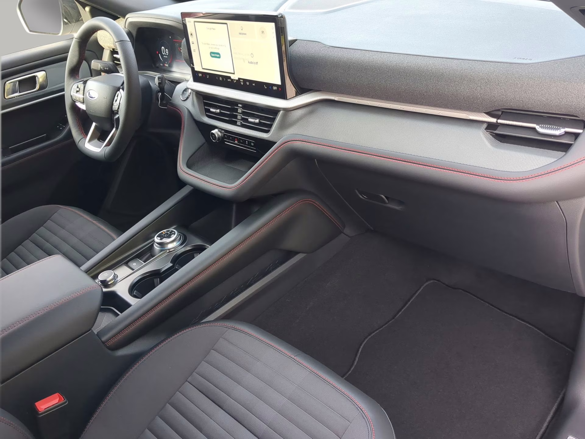 2026 Space White Metallic Ford Explorer ST-Line RWD SUV