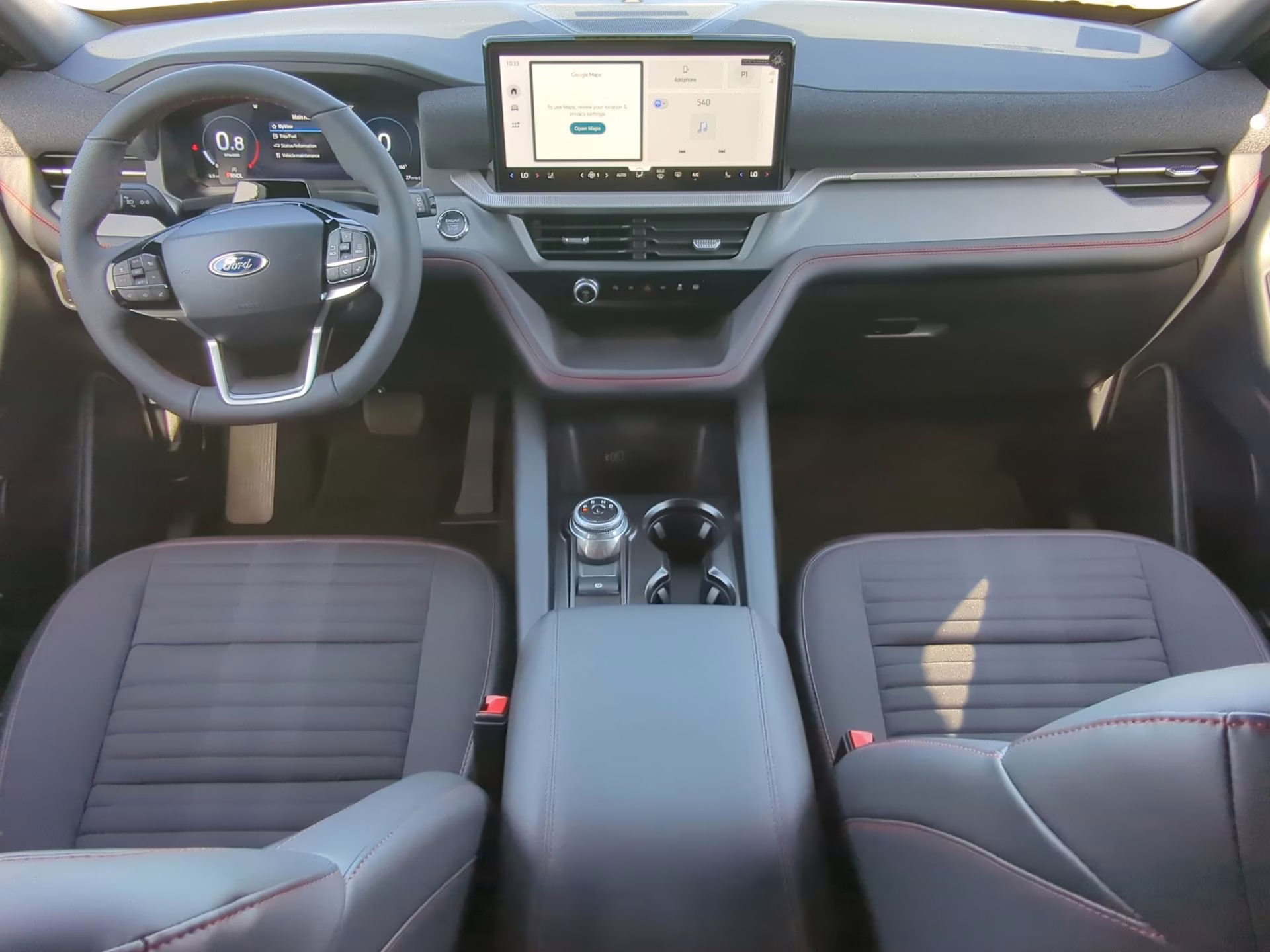 2026 Space White Metallic Ford Explorer ST-Line RWD SUV