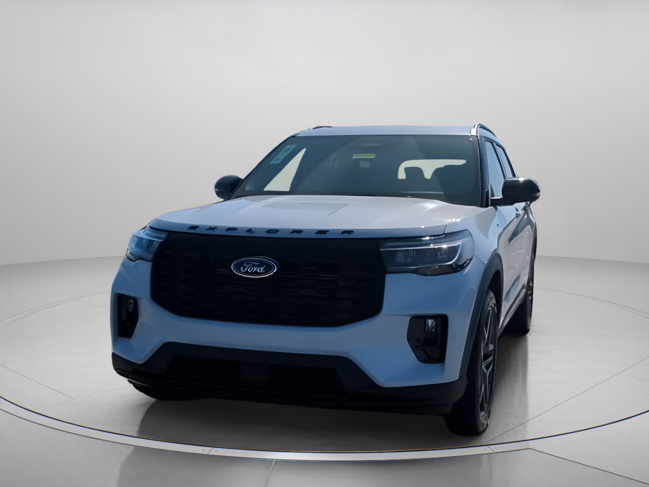 2026 Space White Metallic Ford Explorer ST-Line RWD SUV