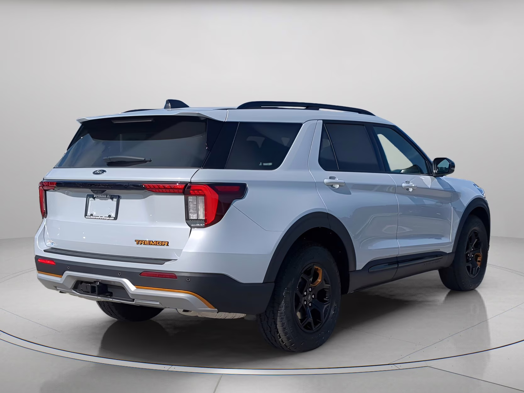 2026 Space White Metallic Ford Explorer Tremor 4X4 SUV