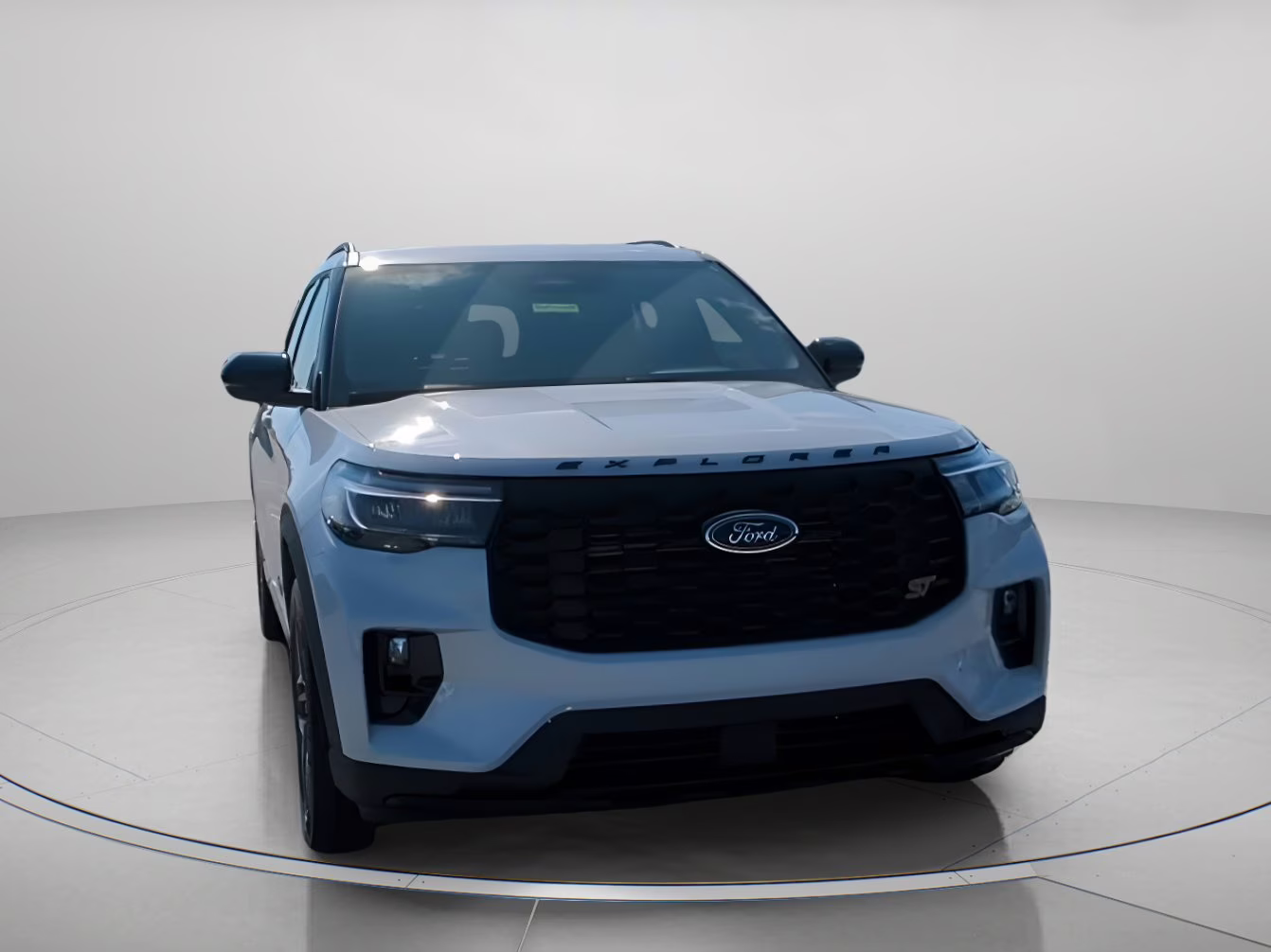 2026 Space White Metallic Ford Explorer ST RWD SUV
