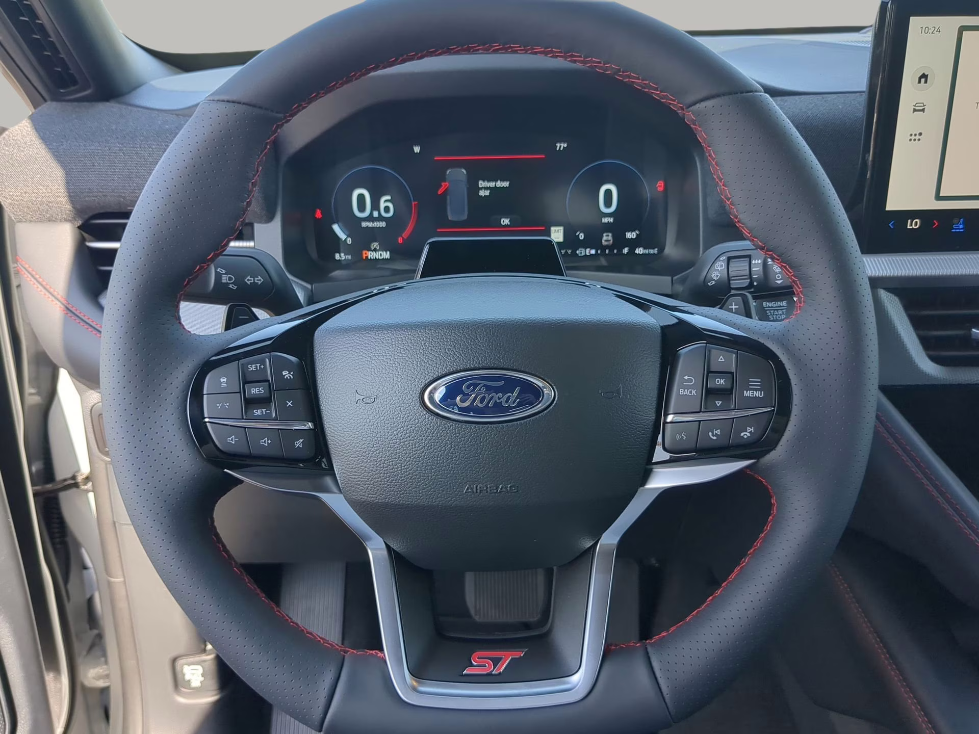 2026 Space White Metallic Ford Explorer ST RWD SUV