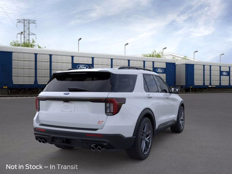 2026 Space White Metallic Ford Explorer ST RWD SUV