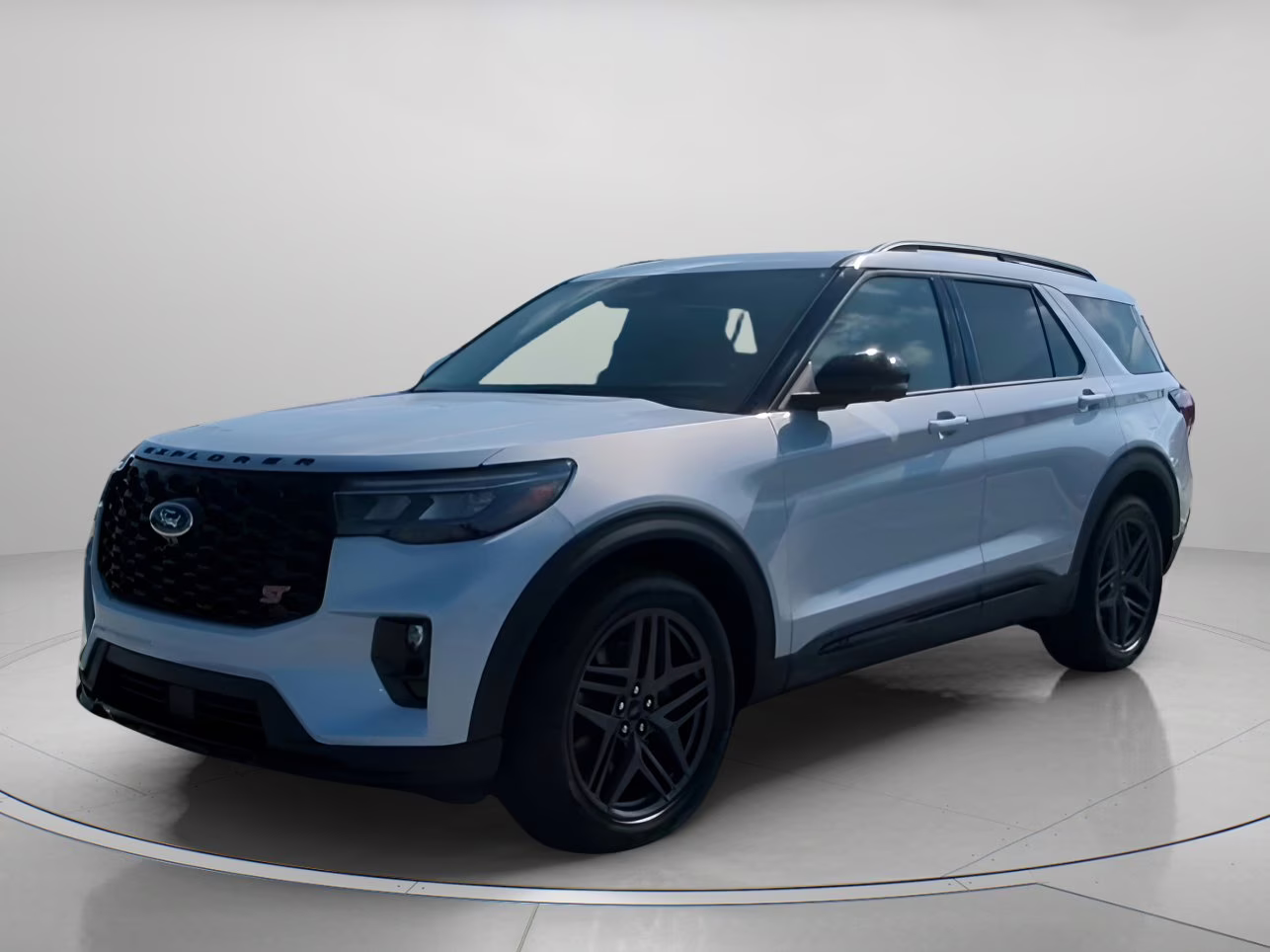 2026 Space White Metallic Ford Explorer ST RWD SUV