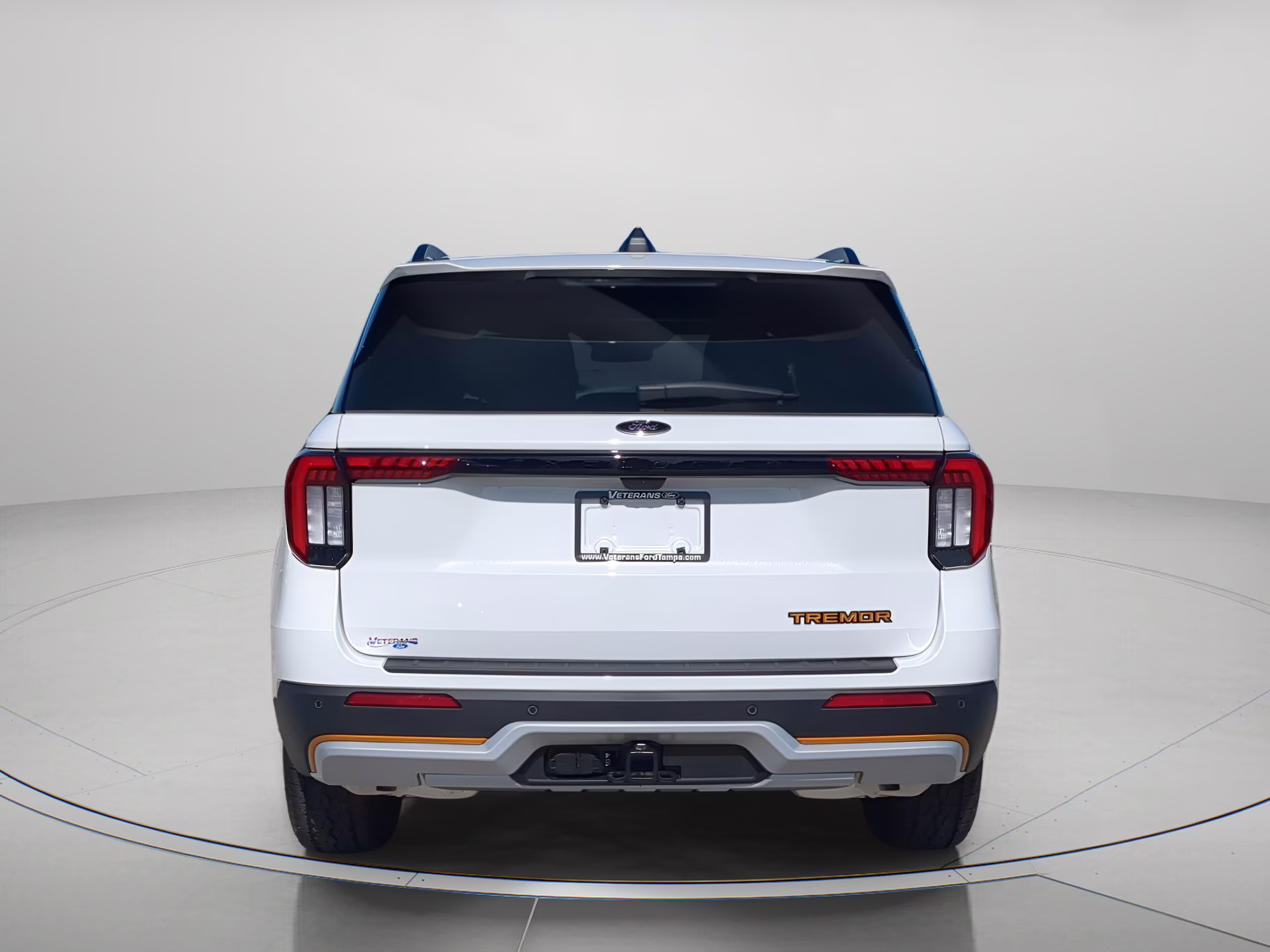 2026 Star White Metallic Tri-Coat Ford Explorer Tremor 4X4 SUV