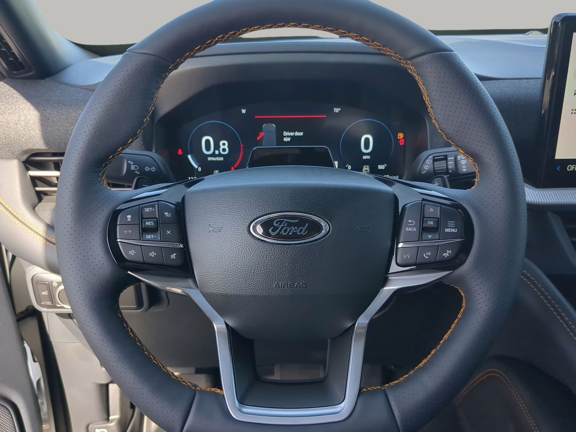 2026 Star White Metallic Tri-Coat Ford Explorer Tremor 4X4 SUV