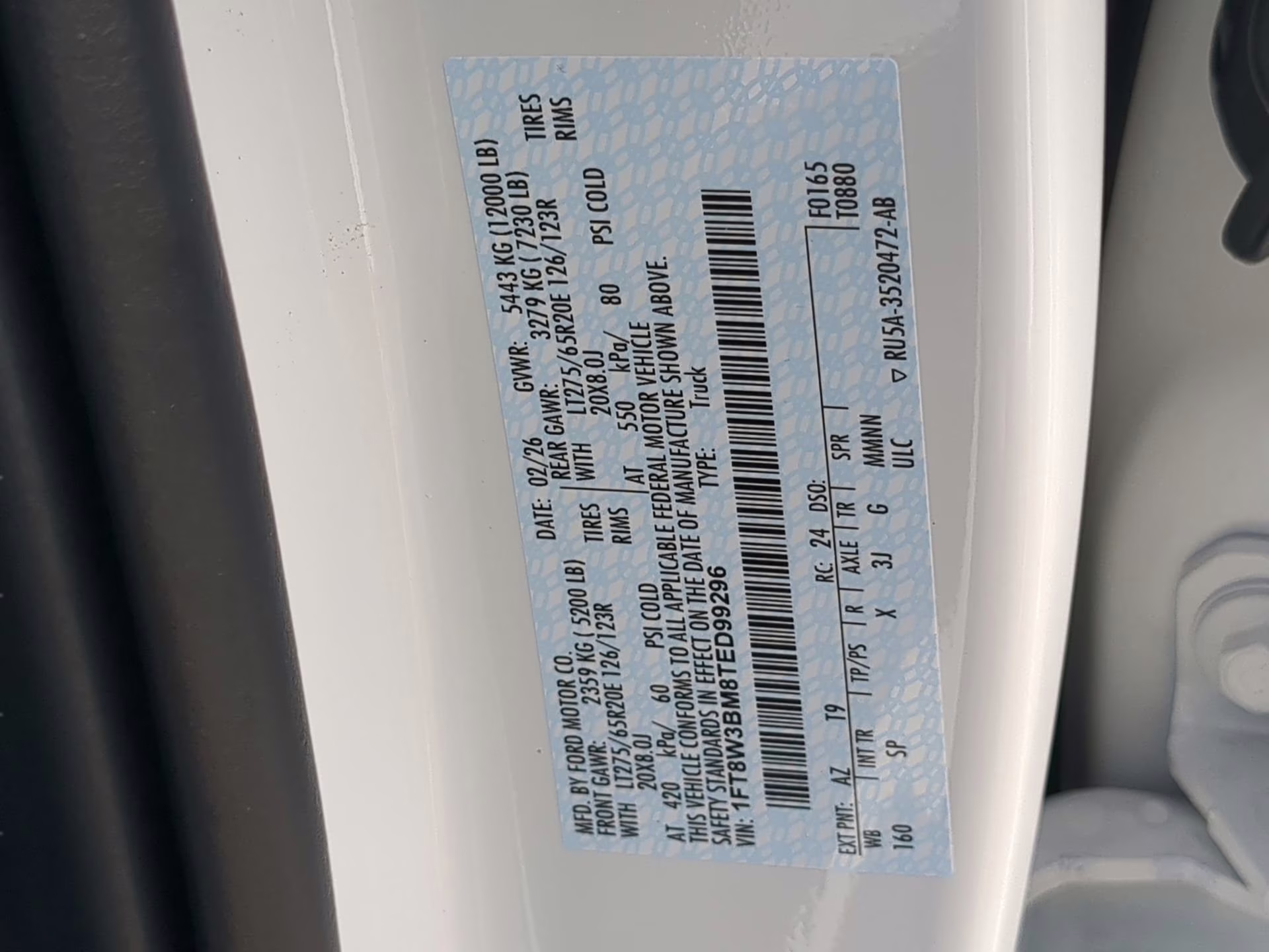 2026 Star White Metallic Tri-Coat Ford Super Duty F-350 SRW King Ranch Crew Cab Pickup 4X4 Truck