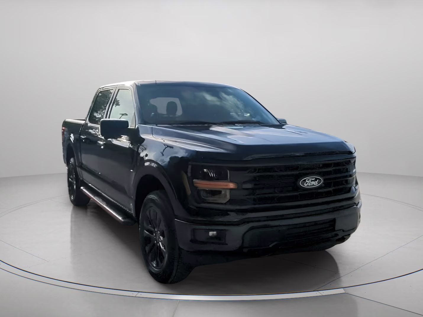 2026 Antimatter Blue Metallic Ford F-150 XLT Crew Cab Pickup 4X4 Truck