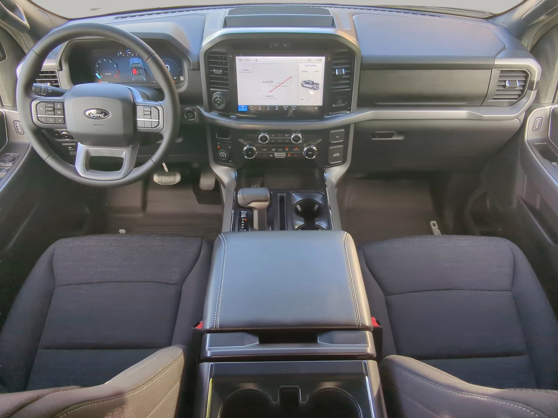 2026 Antimatter Blue Metallic Ford F-150 XLT Crew Cab Pickup 4X4 Truck