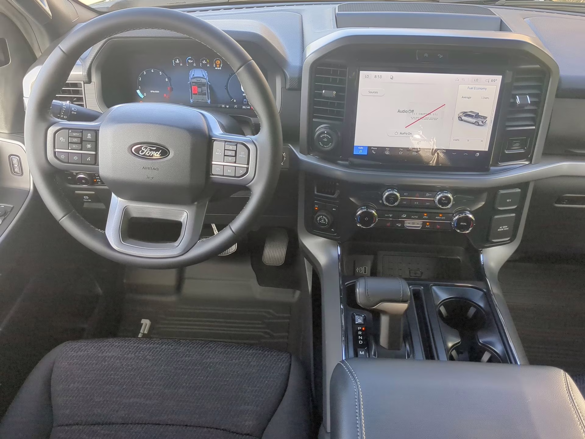 2026 Antimatter Blue Metallic Ford F-150 XLT Crew Cab Pickup 4X4 Truck