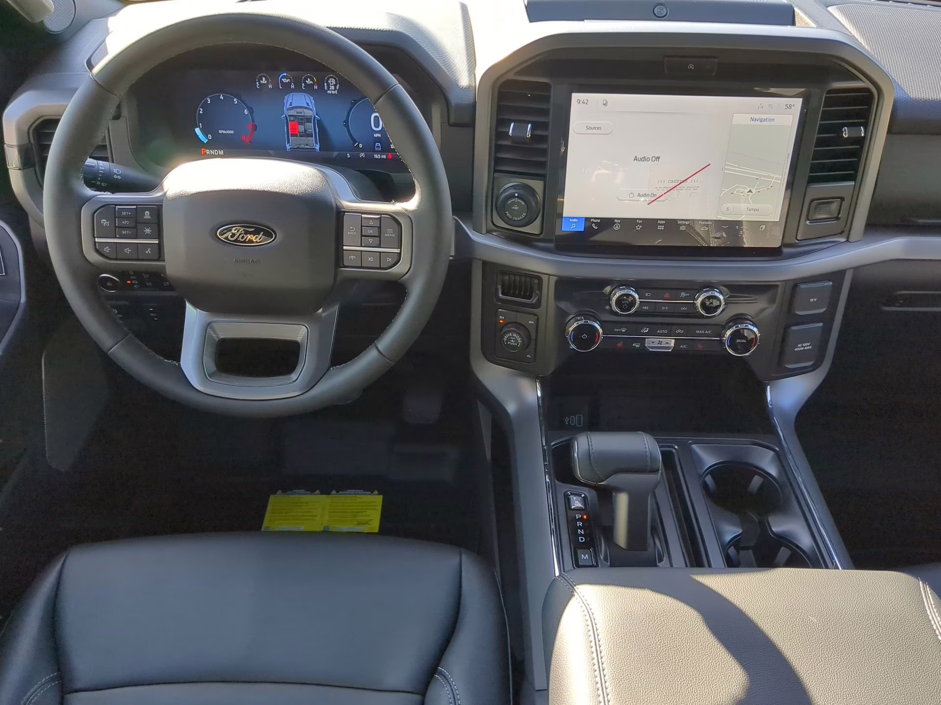 2026 Agate Black Metallic Ford F-150 XLT Crew Cab Pickup 4X4 Truck