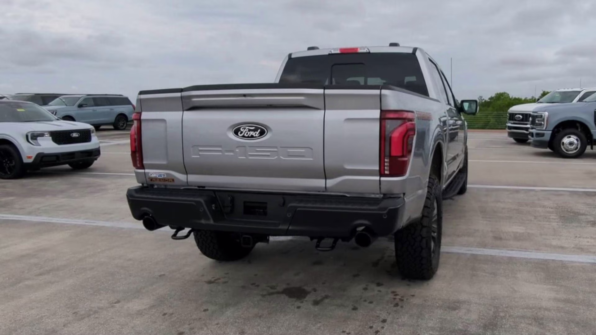 2026 Iconic Silver Metallic Ford F-150 Tremor Crew Cab Pickup 4X4 Truck