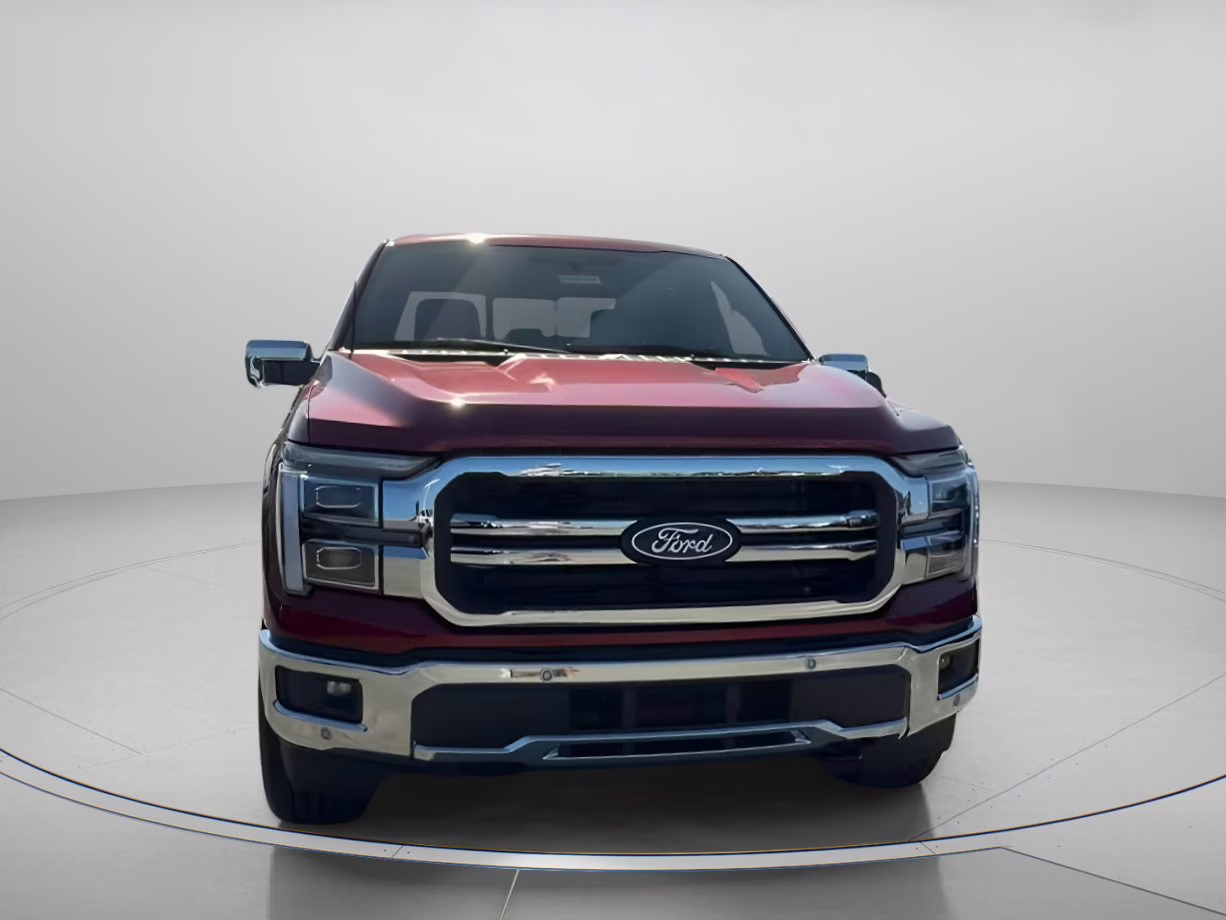 2026 Ruby Red Metallic Tinted Clearcoat Ford F-150 LARIAT Crew Cab Pickup 4X4 Truck