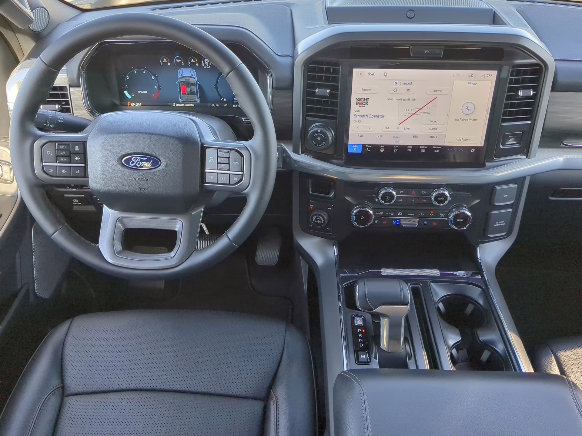 2026 Ruby Red Metallic Tinted Clearcoat Ford F-150 LARIAT Crew Cab Pickup 4X4 Truck