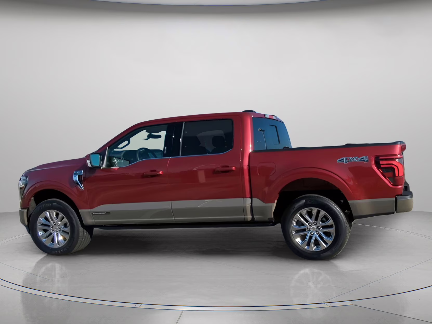 2026 Ruby Red Metallic Tinted Clearcoat Ford F-150 King Ranch Crew Cab Pickup 4X4 Truck