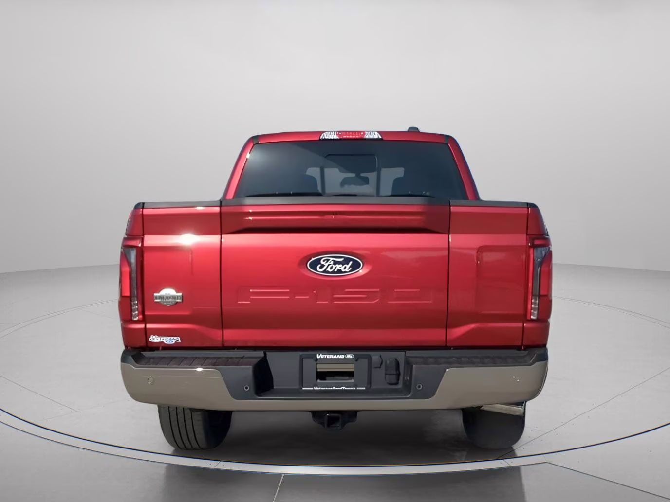 2026 Ruby Red Metallic Tinted Clearcoat Ford F-150 King Ranch Crew Cab Pickup 4X4 Truck