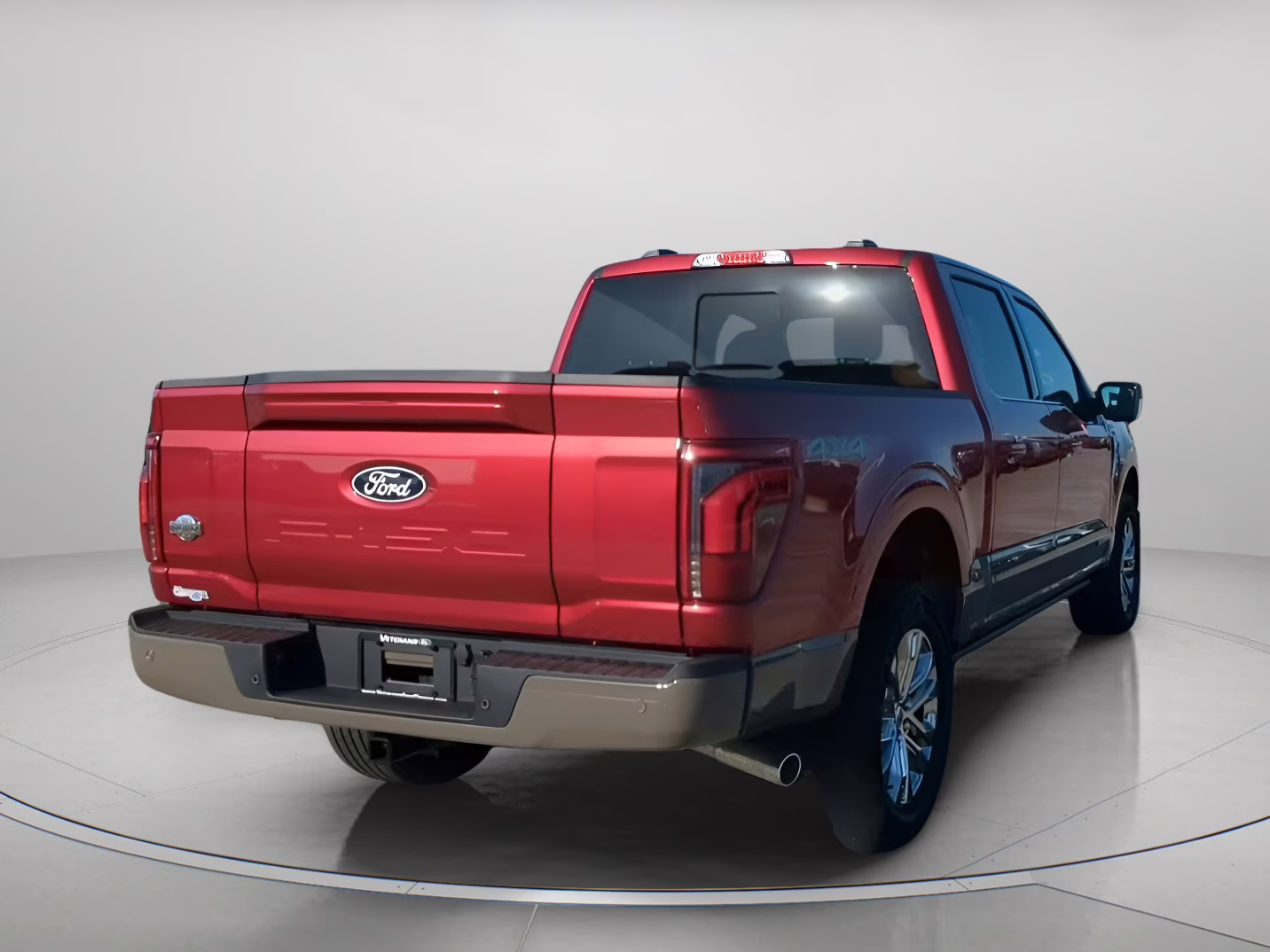 2026 Ruby Red Metallic Tinted Clearcoat Ford F-150 King Ranch Crew Cab Pickup 4X4 Truck