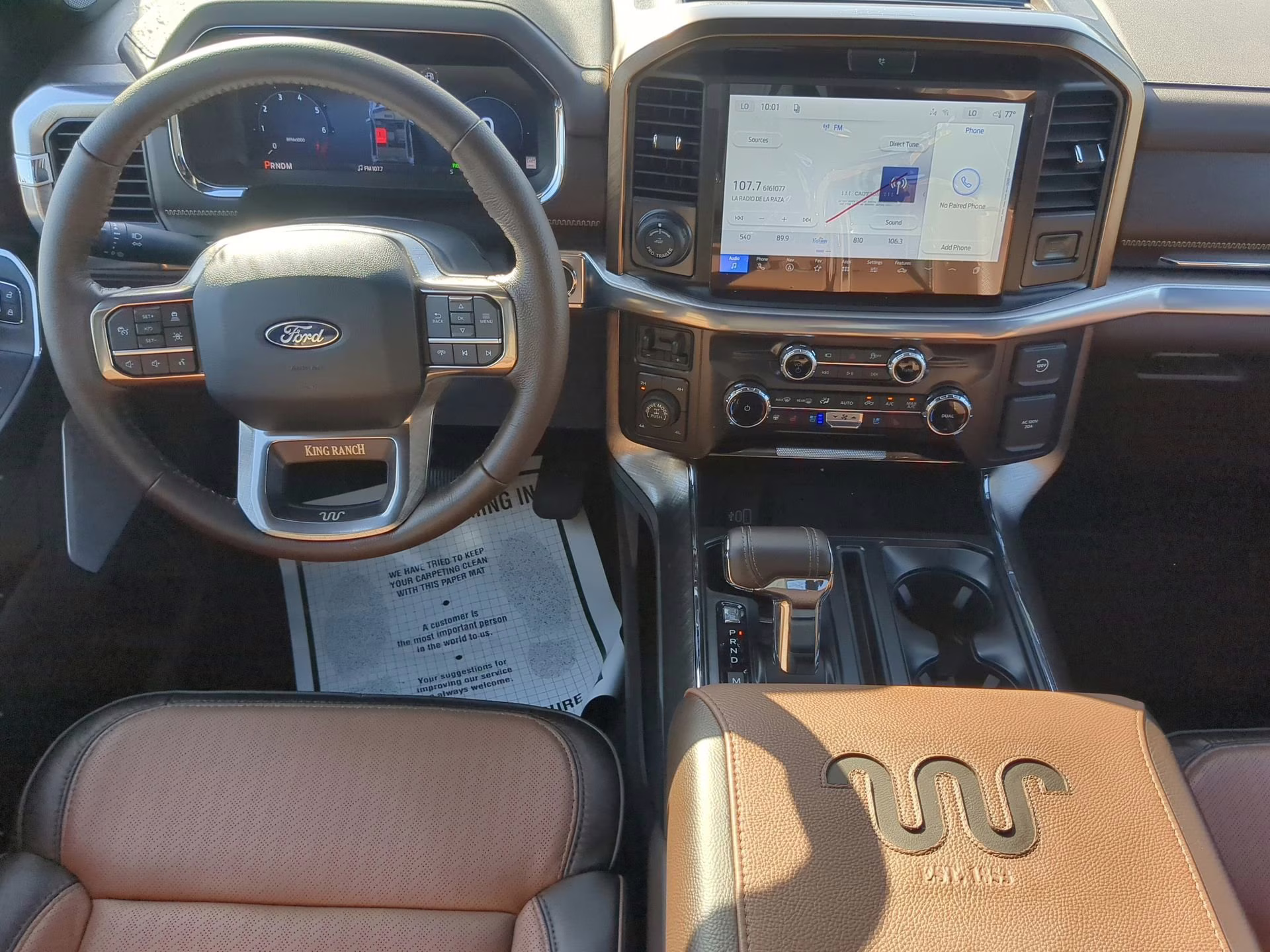 2026 Ruby Red Metallic Tinted Clearcoat Ford F-150 King Ranch Crew Cab Pickup 4X4 Truck