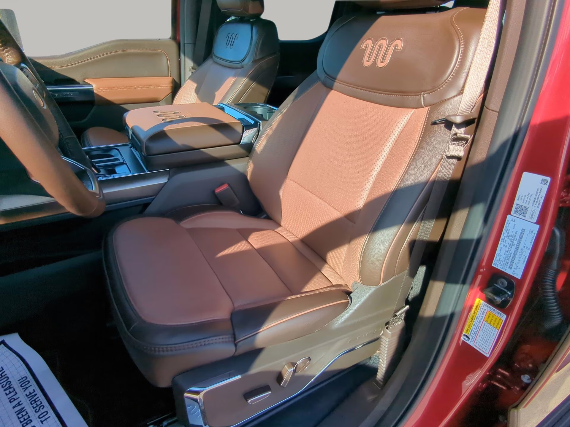 2026 Ruby Red Metallic Tinted Clearcoat Ford F-150 King Ranch Crew Cab Pickup 4X4 Truck