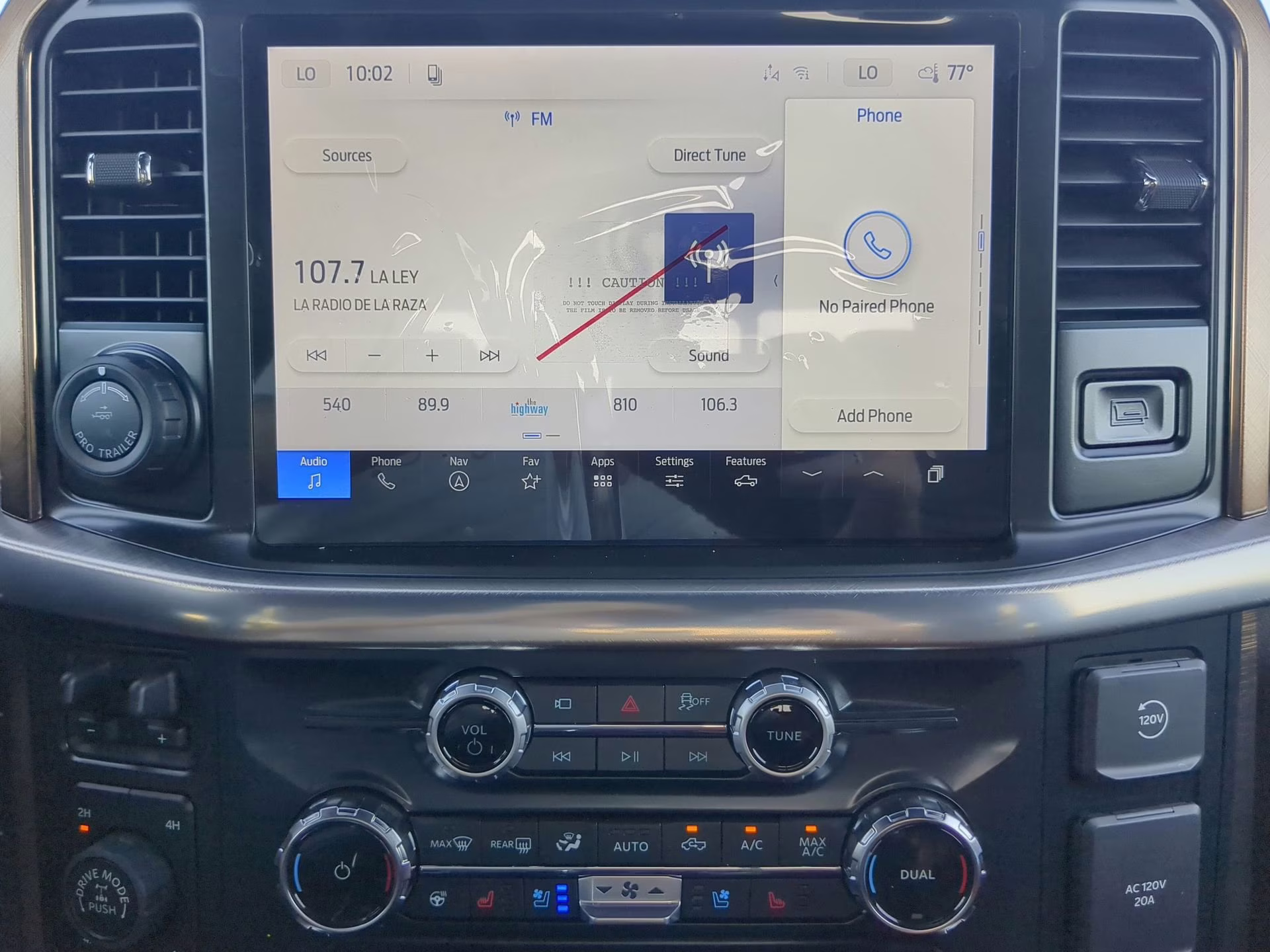 2026 Ruby Red Metallic Tinted Clearcoat Ford F-150 King Ranch Crew Cab Pickup 4X4 Truck