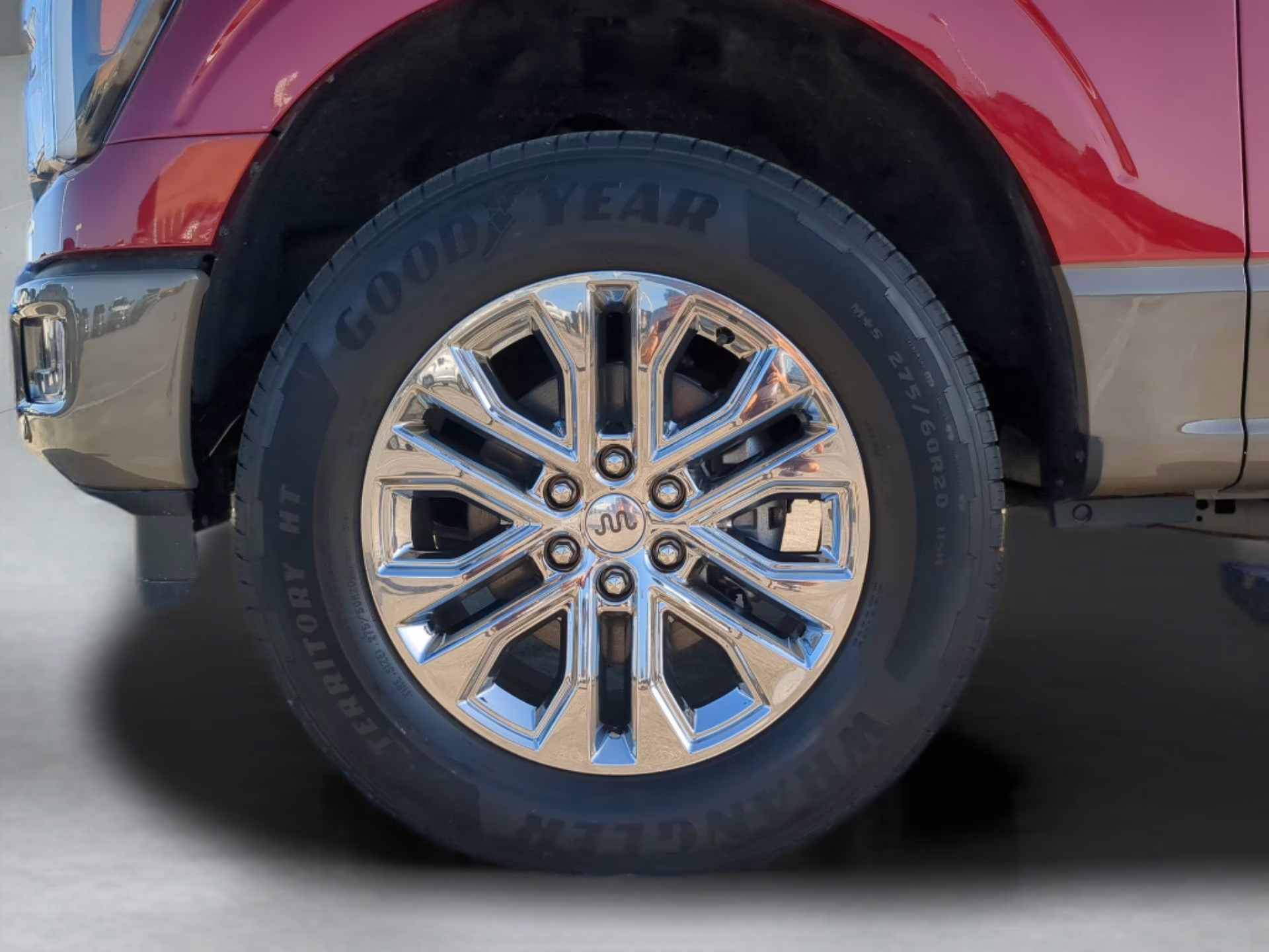 2026 Ruby Red Metallic Tinted Clearcoat Ford F-150 King Ranch Crew Cab Pickup 4X4 Truck