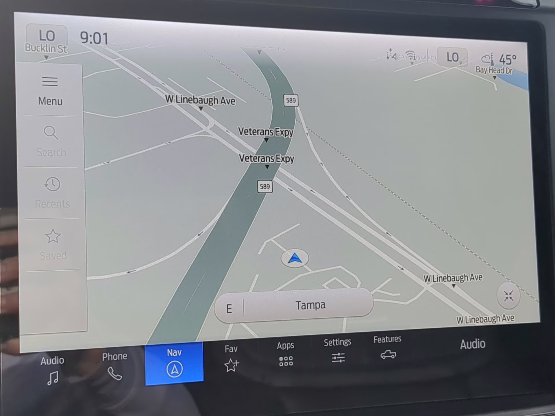 2025 Agate Black Metallic Ford F-150 Platinum Crew Cab Pickup 4X4 Truck