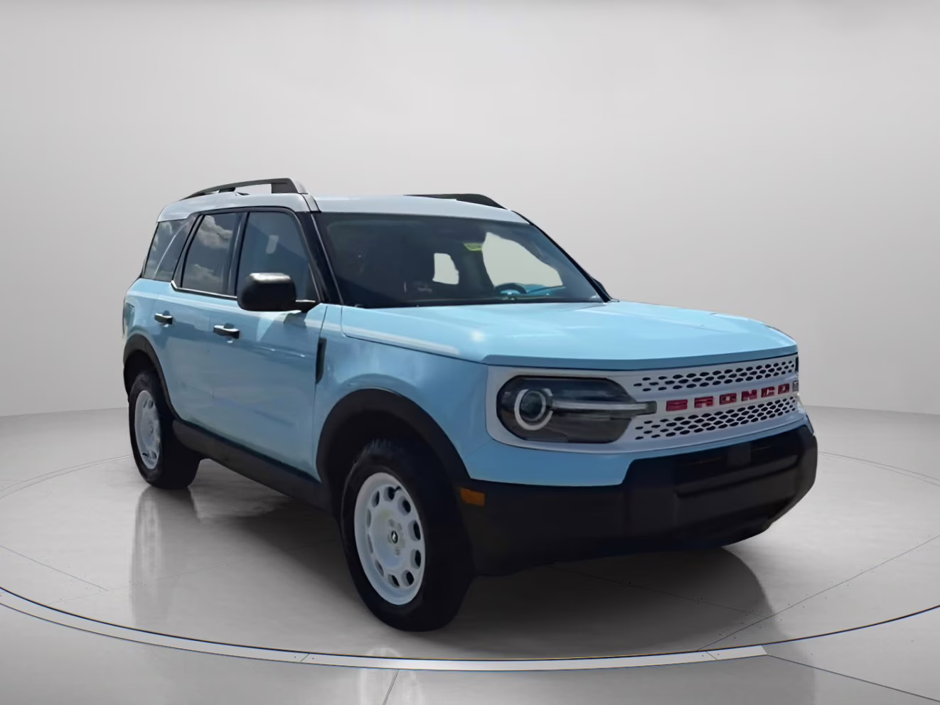 2026 Robins Egg Blue Ford Bronco Sport Heritage 4X4 SUV