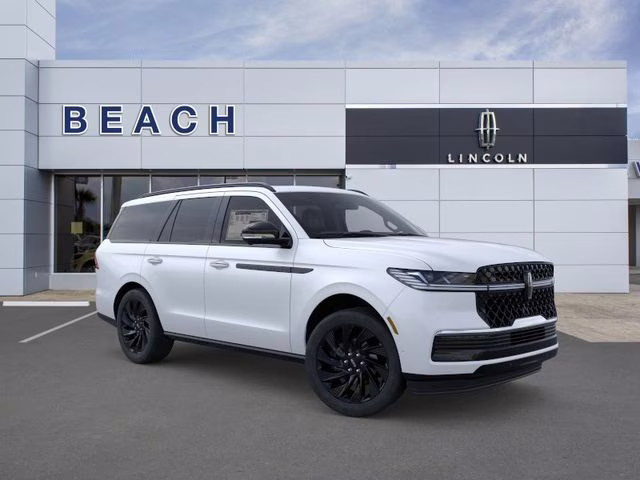 2025 Pristine White Metallic Tri-Coat Lincoln Navigator Reserve 4X4 SUV