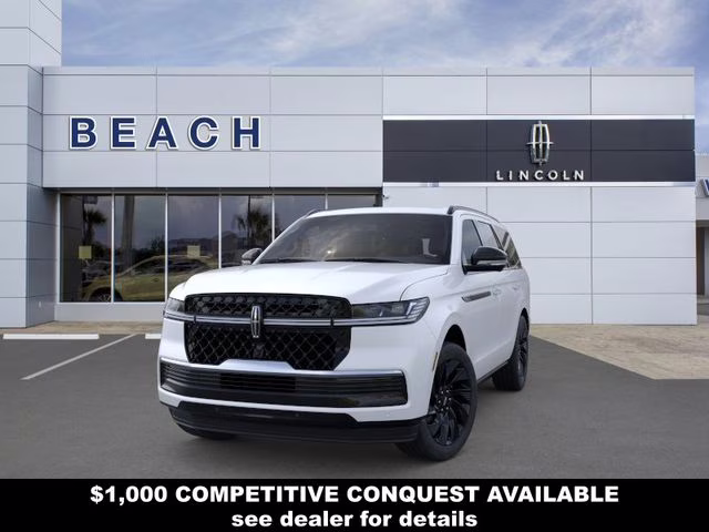 2025 Pristine White Metallic Tri-Coat Lincoln Navigator Reserve 4X4 SUV