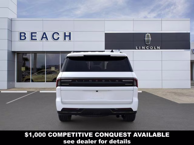 2025 Pristine White Metallic Tri-Coat Lincoln Navigator Reserve 4X4 SUV