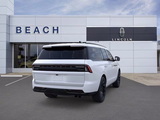 2025 Pristine White Metallic Tri-Coat Lincoln Navigator Reserve 4X4 SUV