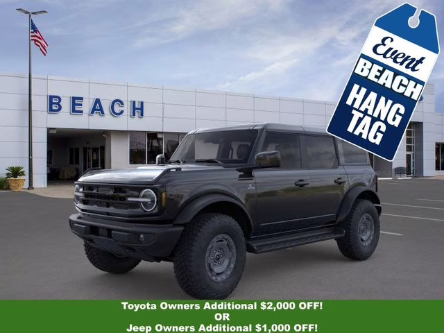 2025 Shadow Black Ford Bronco Outer Banks 4X4 SUV