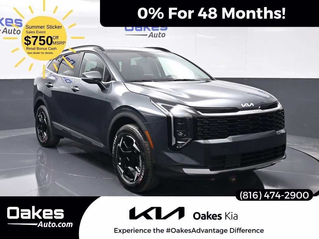 2026 Gravity Gray Kia Sportage Hybrid EX AWD SUV