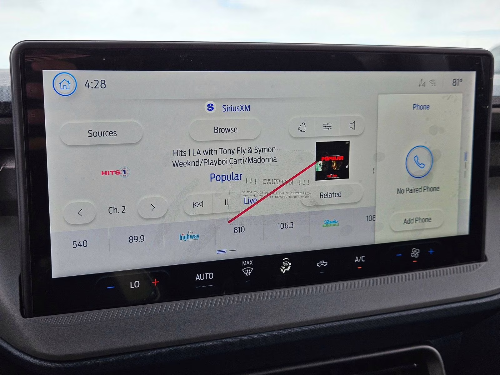 2026 Shadow Black Ford Maverick XL AWD Truck