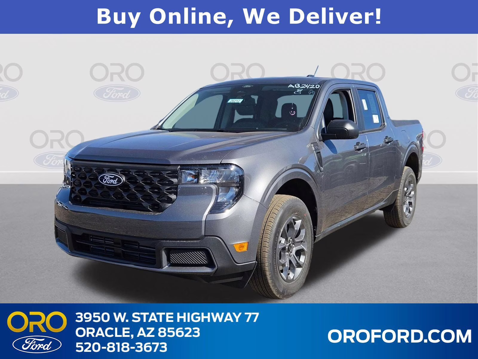 2026 Gray Metallic Ford Maverick XLT AWD Truck