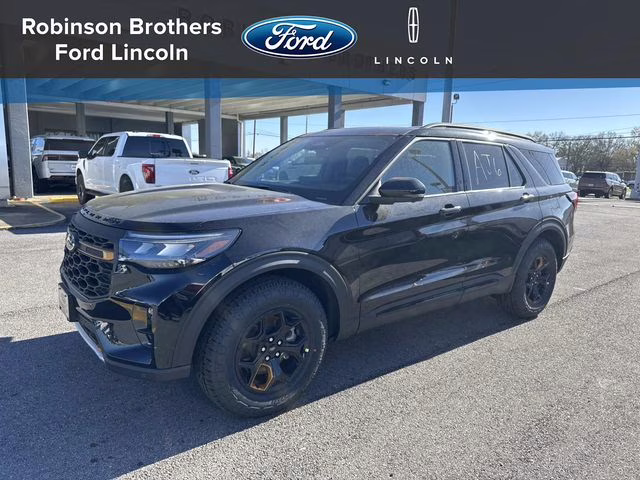 2026 Black Metallic Ford Explorer Tremor 4X4 SUV