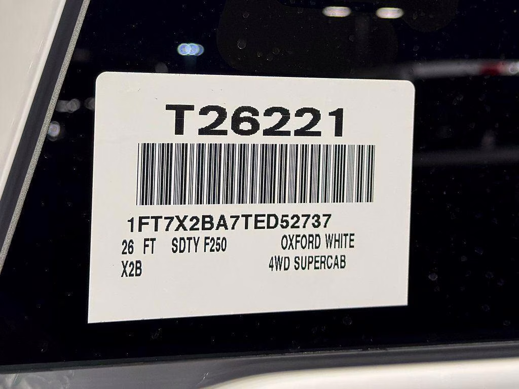 2026 Oxford White Ford Super Duty F-250 SRW XL 4X4 Truck