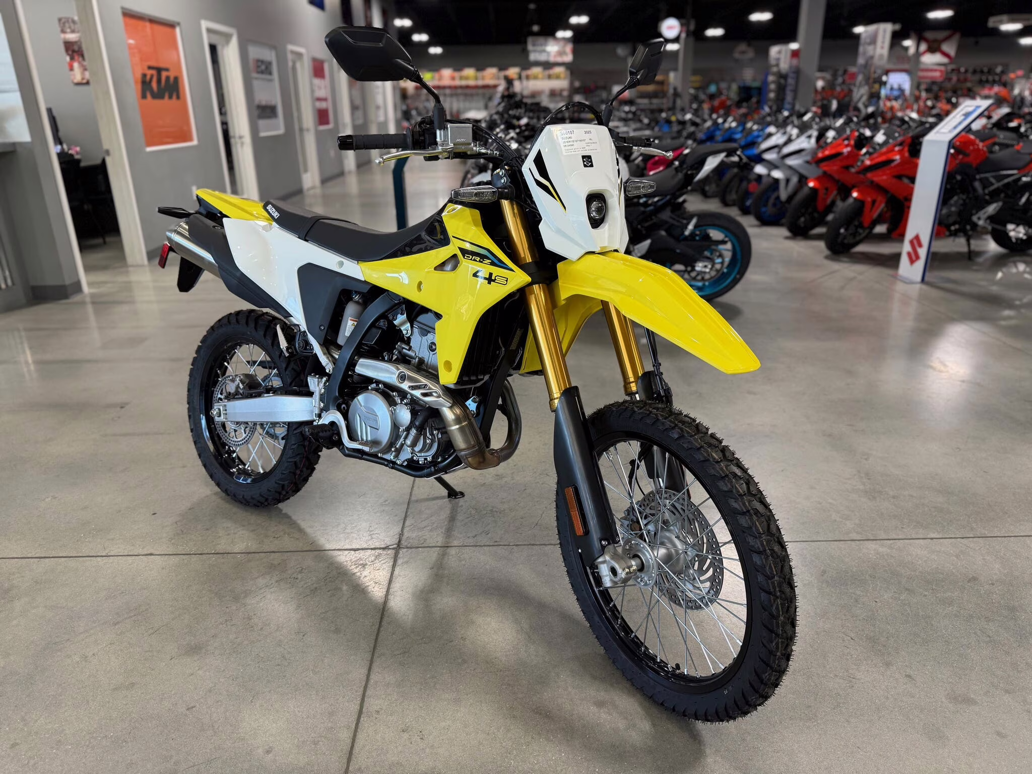 2025 Suzuki DR-Z 4S Motorcycle