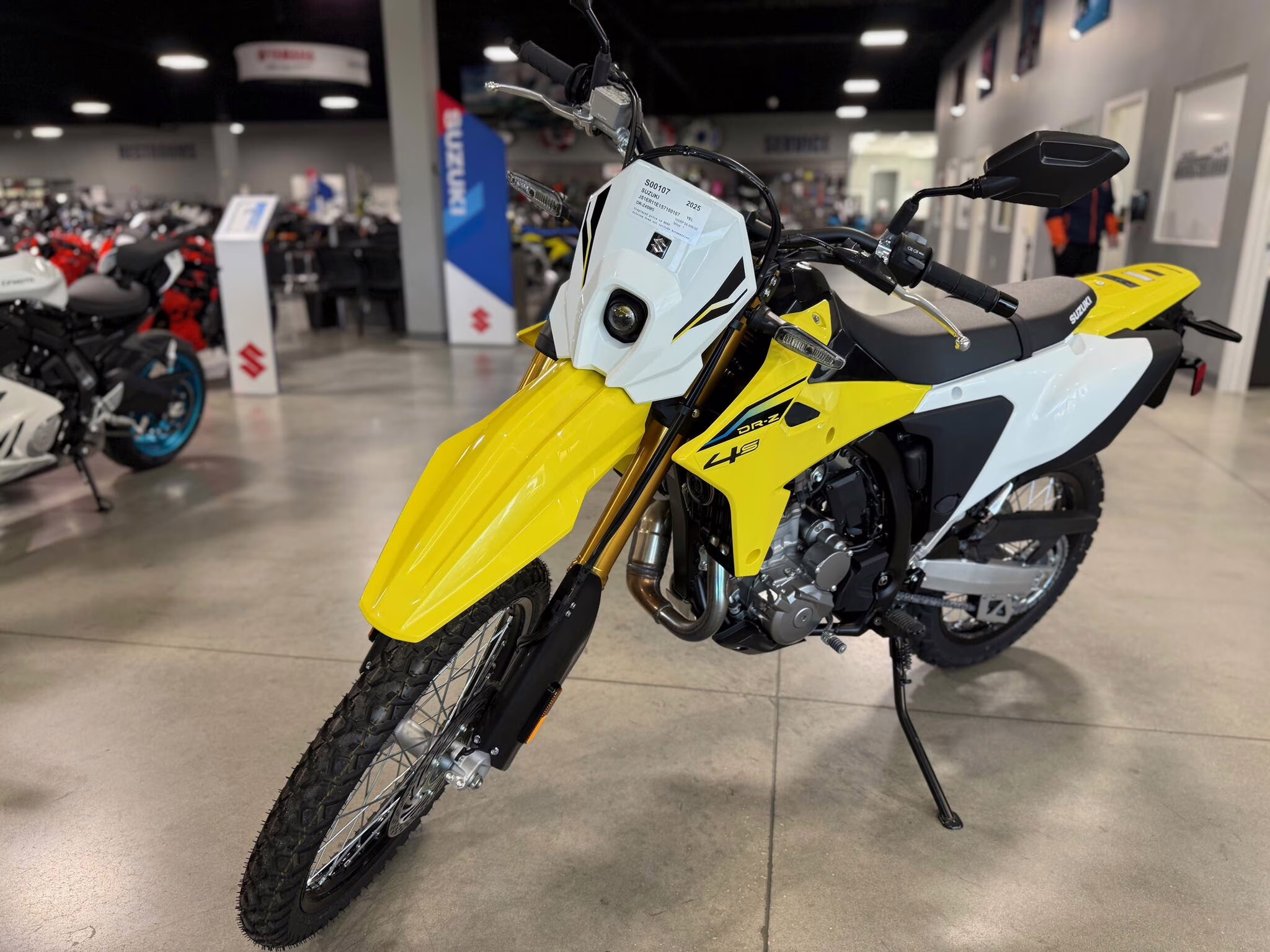 2025 Suzuki DR-Z 4S Motorcycle