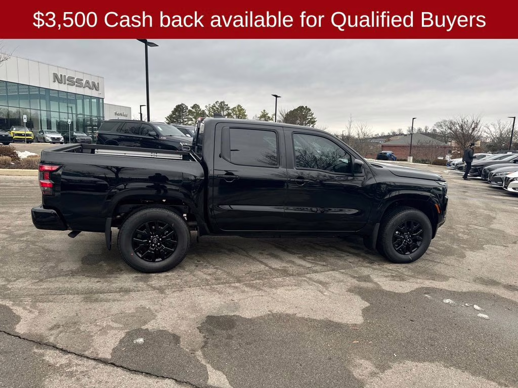 2026 Super Black Nissan Frontier SV 4X4 Truck