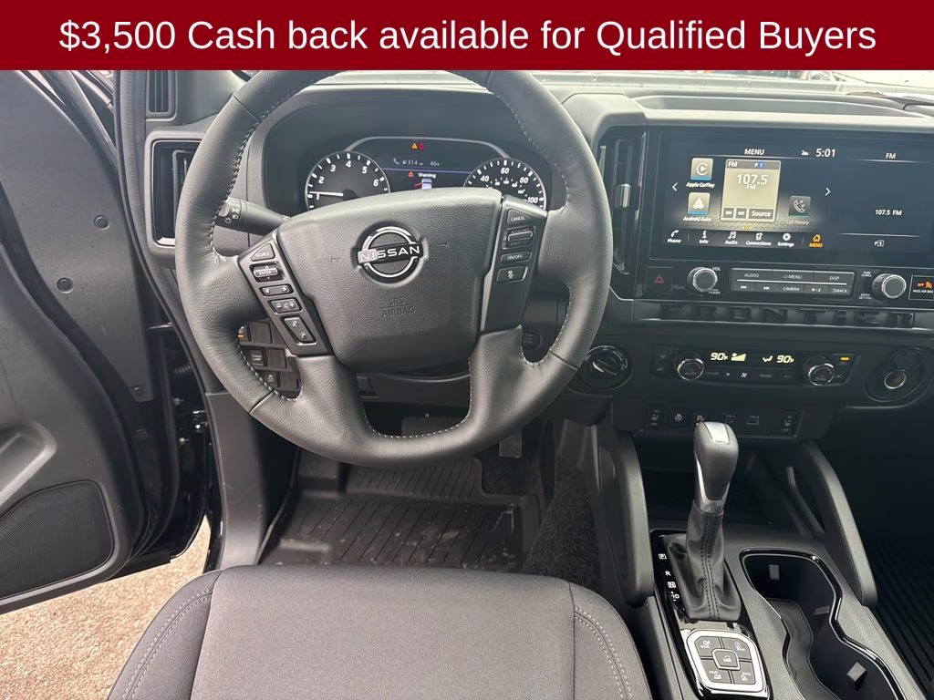 2026 Super Black Nissan Frontier SV 4X4 Truck
